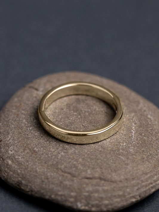 Вузький полірований перстень