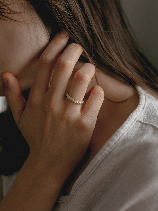 Каблучка Шкура Дракона вузька