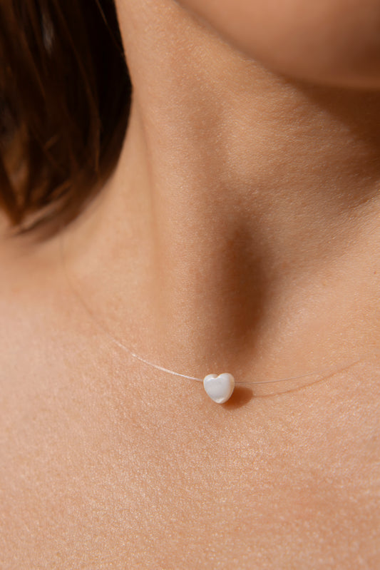 Перламутровий підвіс на волосіні