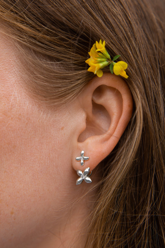 Сережки Дві Квіточки