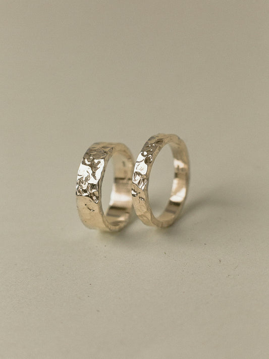 Вузький кований перстень