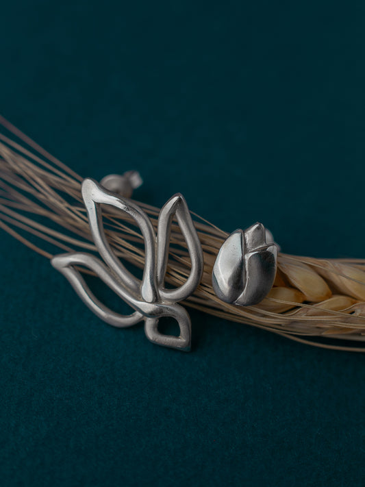 Сережки Зернятко і Квітка