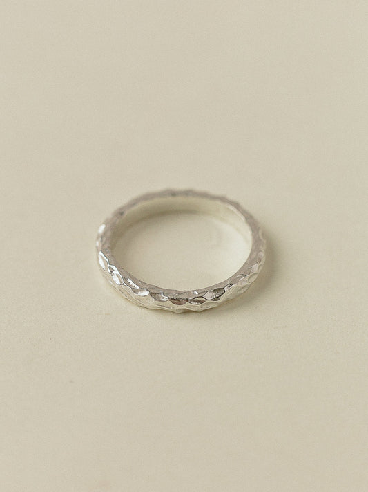 A pair of dragon skin wedding rings